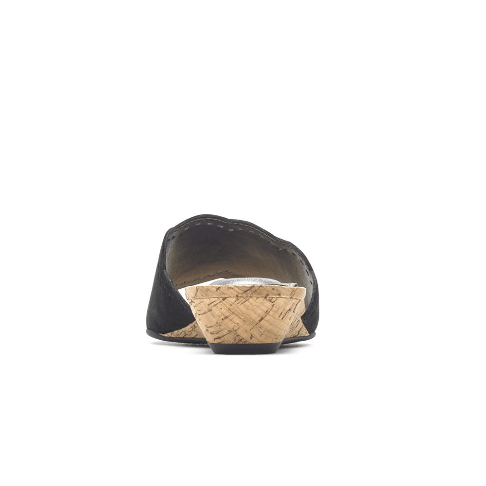 Rockport Badtofflor Dam Svarta - Total Motion Zandra Scallop - CUJFH0378